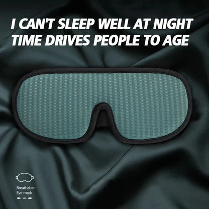 3D Eye Mask – Breathable Padded Sleep Mask with Adjustable Strap