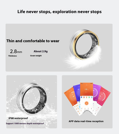 Smart Ring | Sleep Health Monitoring, IP68 Waterproof