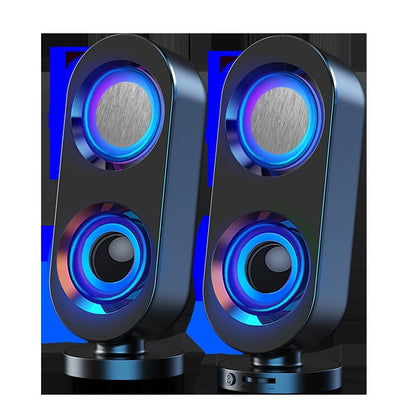Computer Audio Desktop Speaker Subwoofer Wired Bluetooth Dual-use USB Interface