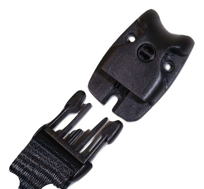 10 Ft ACW Buckle 2 pc Wind Strap Kit Hot Tub Secure ACW Loc Spa Hurricane Tie Down | TAN