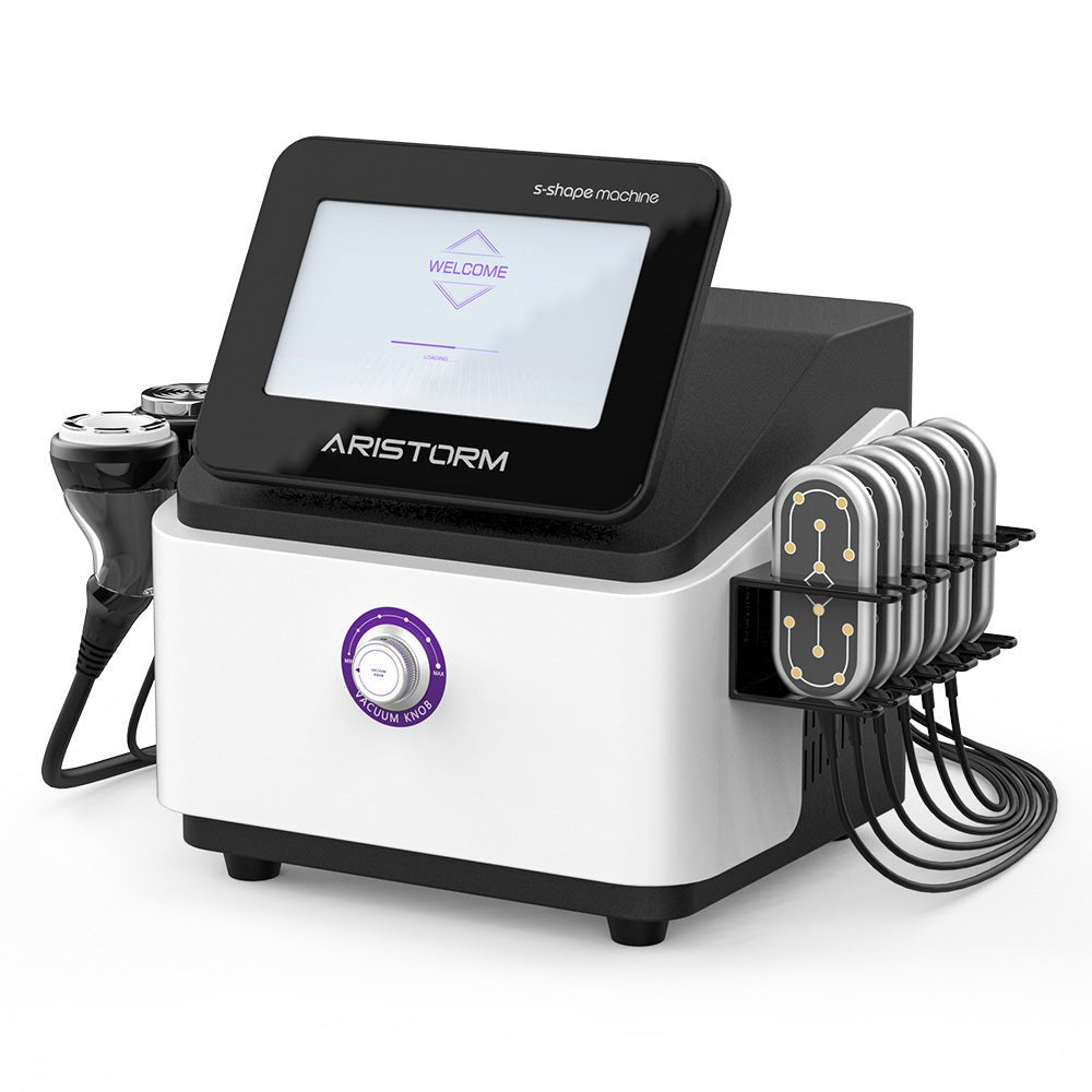 Aristorm 4-in-1 S-Shape Ultrasonic Cavitation & RF Lipo Laser System