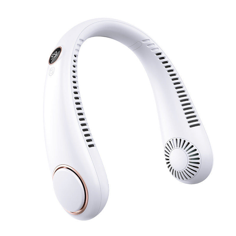 USB Charging For Your Outdoor Sports Neck Hanging Fan
