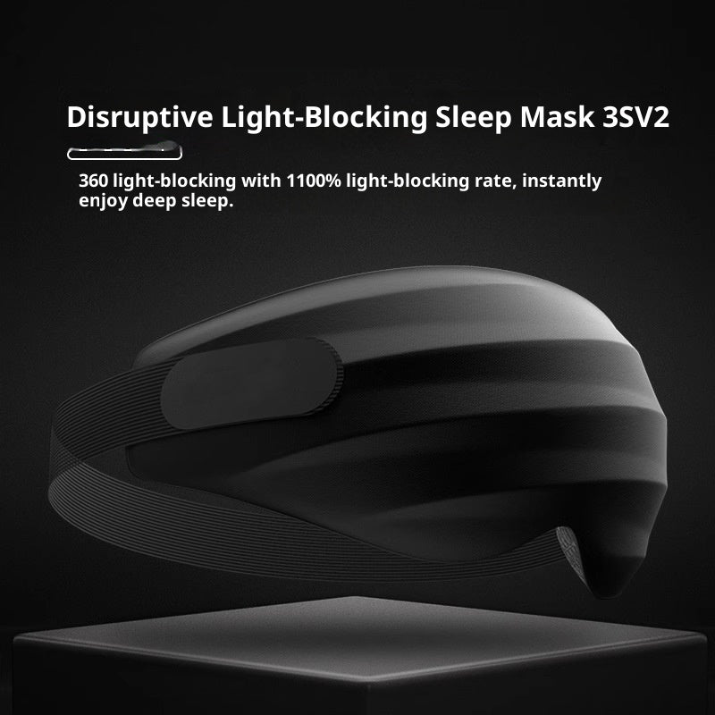 3D Contoured Sleep Mask – Light-Blocking Eye Mask for Day & Night Rest
