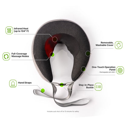 GhostBed Neck Massage Pillow