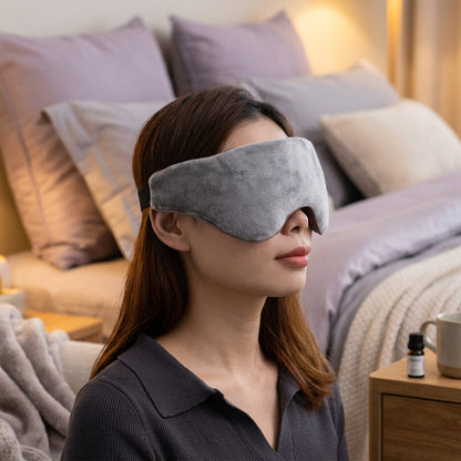 Gray Gravity Sleep Eye Mask, 35 × 10 cm