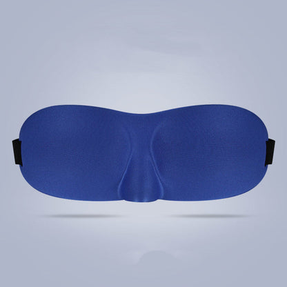 3D Sleep Mask in Polyester Cotton, Black or Blue