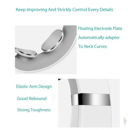 Cervical Massager Protable Mini Neck Shoulder Massager Deep Massage Neck Warm Pressing Neck Pressing Care