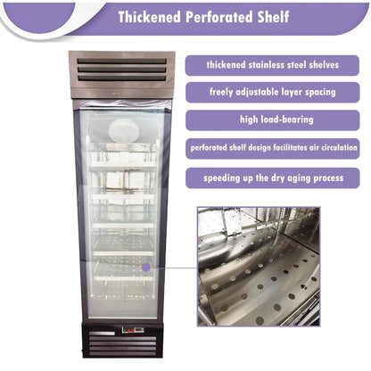 Commercial 400L Stainless Steel 110V Meat Dry Aging Refrigerator (SAK15268)