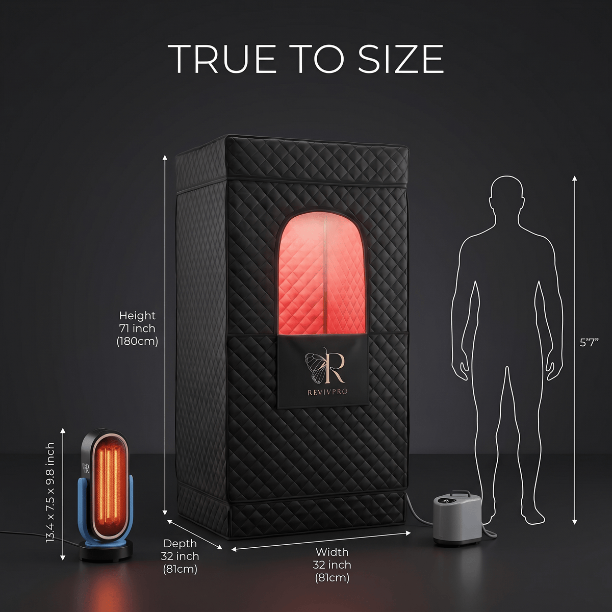 Complete Home Sauna Starter Bundle Kit – Steam Sauna + Sauna Heater