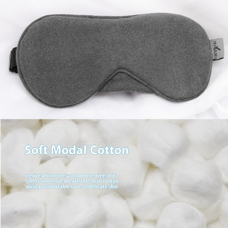 Travel Sleep Eye Mask, Black and Gray Options