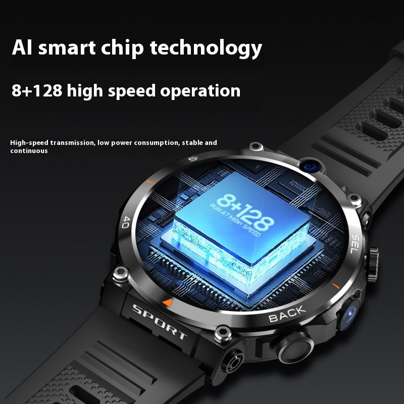 H10 Multi-function Dual Camera Sports Smart Phone Watch