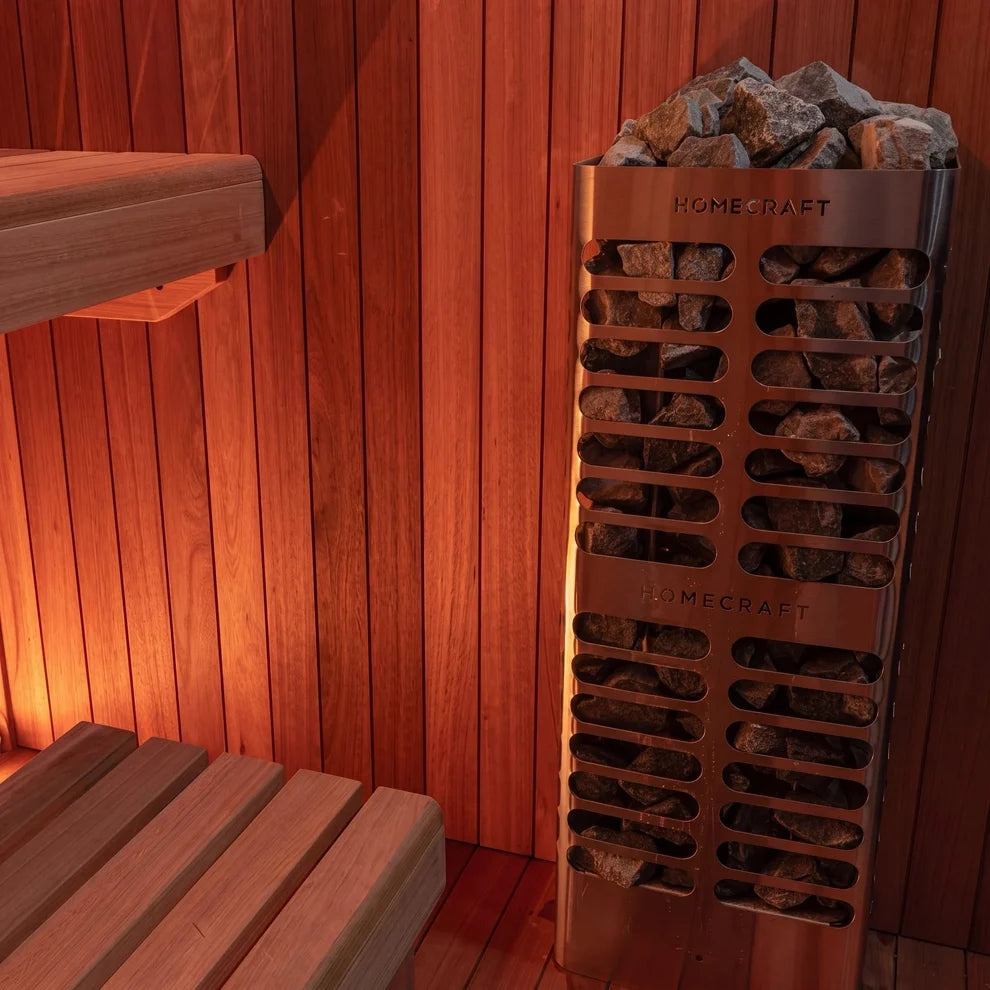 Dundalk LeisureCraft CT Element Studio | 4-Person Indoor Sauna (64x84)
