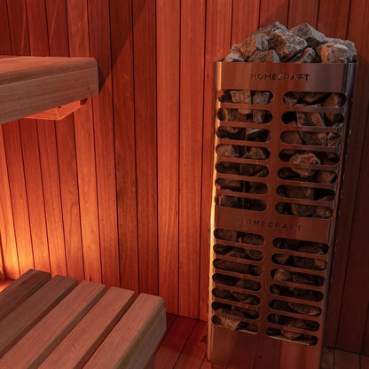 Dundalk LeisureCraft CT Element Studio | 4-Person Indoor Sauna (64x84)