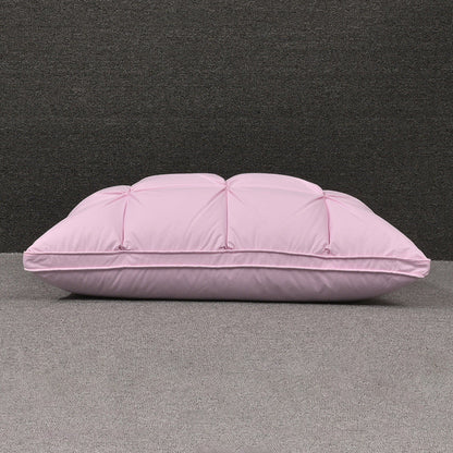 White Goose Down Cotton Pillow
