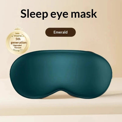 Non-Heating Sleep Eye Mask, Ice Silk Linen