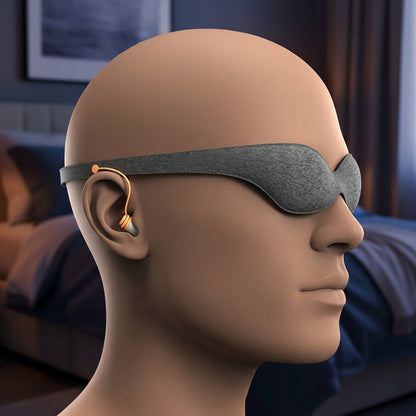 Noise-Reduction Earmuffs & Sleep Eye Mask – Soundproof Sleep Aid