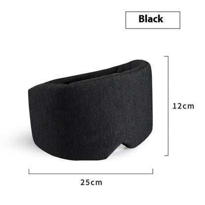 Travel Sleep Eye Mask, Black and Gray Options
