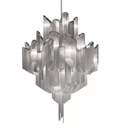 Italian Luxury Fringed Living Room Chandelier