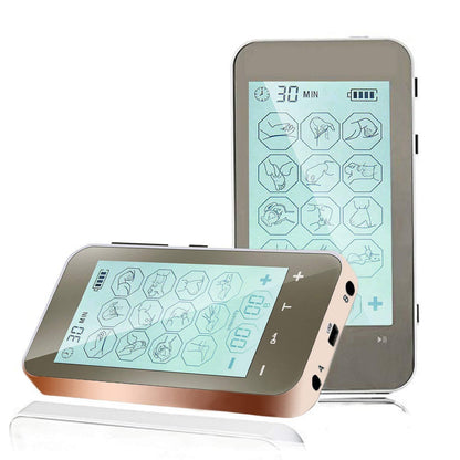 Color Screen Digital Meridian Massager 12 Modes Touch Screen