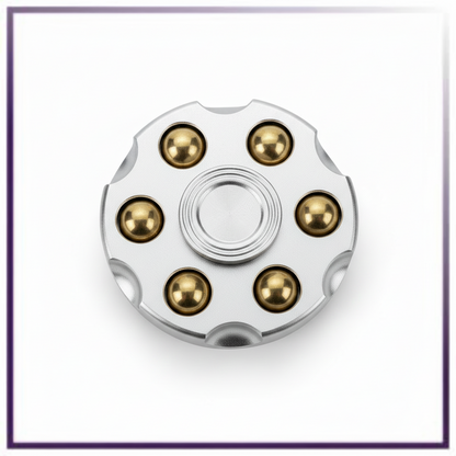 Metal Alloy Rotating Cylinder Spinner Fidget