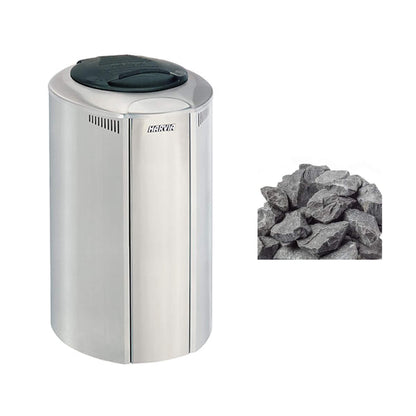 Harvia Forte AF Sauna Heater With Keypad Lock, Splash Proof Control Panel & Sauna Stones [HAFU] (SAK24015)