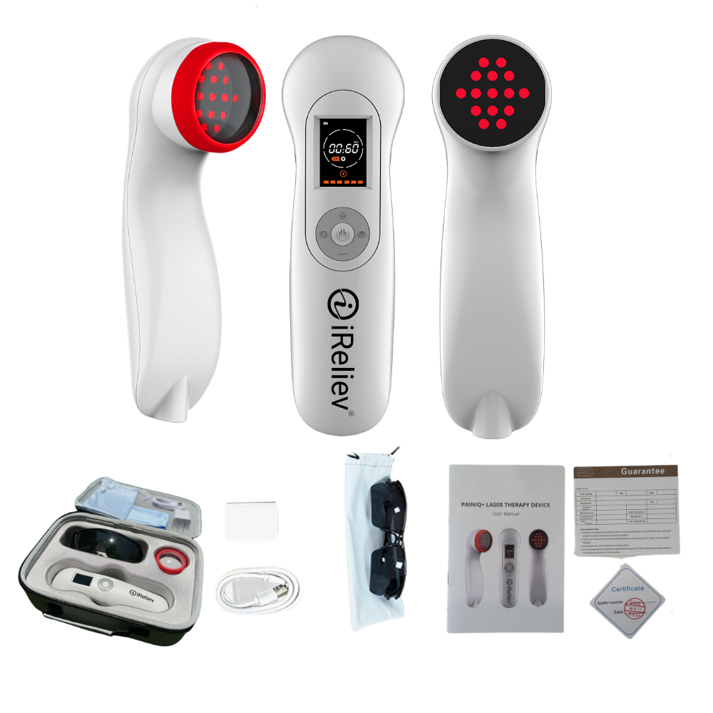 PainIQ+ Red Light & Infrared Laser Therapy Device