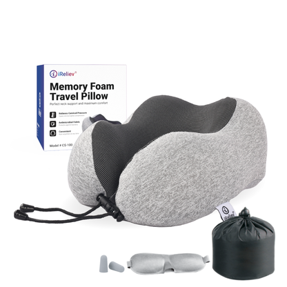 Memory Foam Travel Pillow