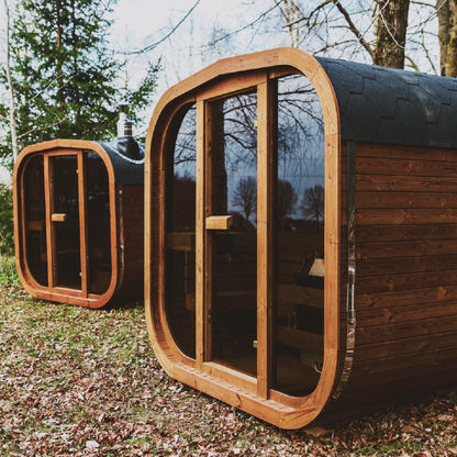 Mande MW16 ThermoWood Outdoor Sauna - Premium Outdoor Relaxation Experience