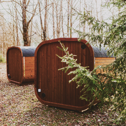 Mande MW16 ThermoWood Outdoor Sauna - Premium Outdoor Relaxation Experience