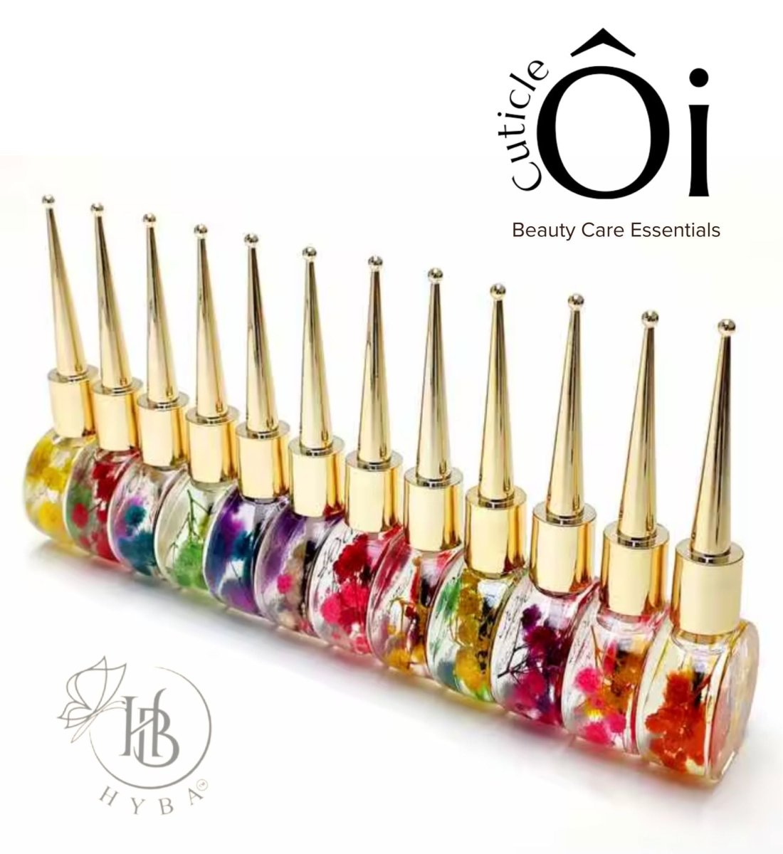Essential Cuticle Oils Bundle Set - (Includes: 12 Scents / 12 Bottles)