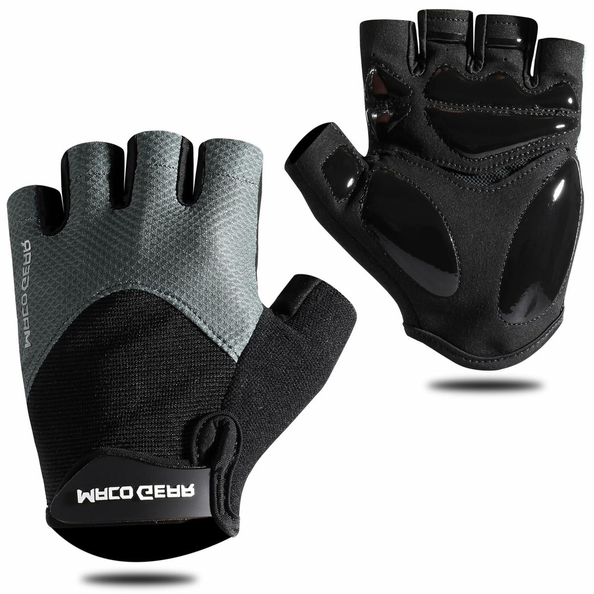 WTACTFUL Half Finger Cycling Gloves for Men/Women – Workout & Biking, Black L