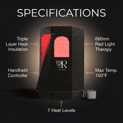 Red Light Therapy Steam Sauna | RevivPro