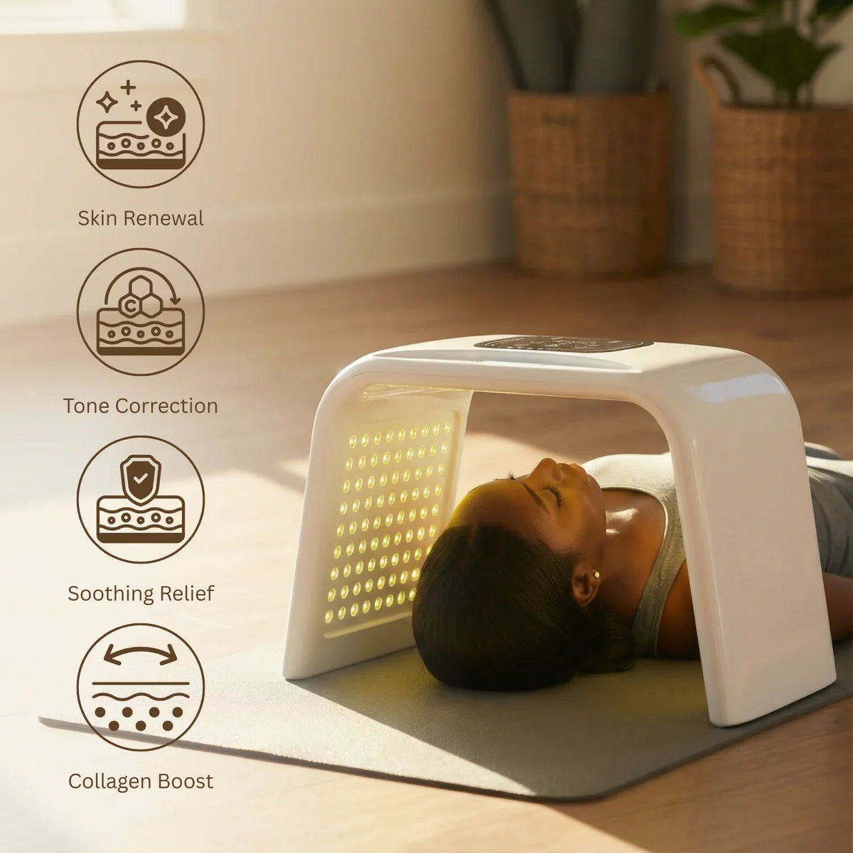 Nicebeam LED Light Therapy Time Machine for Face & Full Body