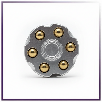 Metal Alloy Rotating Cylinder Spinner Fidget