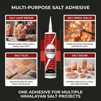 BrickBond - Salt Adhesive for Joining Bricks, Blocks (Set of 10)