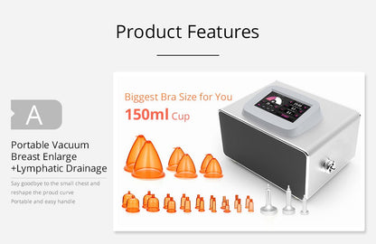 Shape Tactics Premium 150ml Orange Vacuum Enhancement System