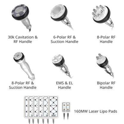Shape Tactics 30K Cavitation 2.5 RF Sculpt System