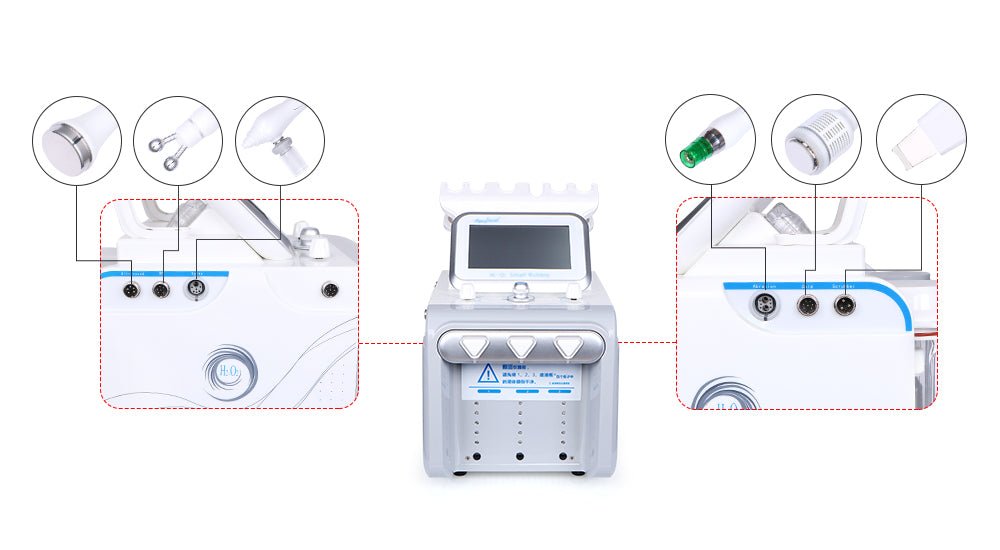 Shape Tactics 6-in-1 Multi-Function Hydro Dermabrasion Facial System