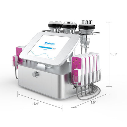 Shape Tactics 7-in-1 Ultrasonic Cavitation & RF System with 160mW Laser