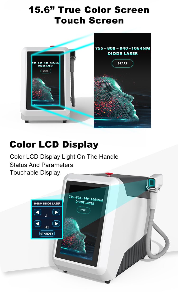 Shape Tactics 808nm Diode Laser System with Three Wavelengths
