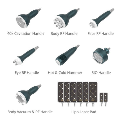 Shape Tactics Advanced 9-in-1 Ultrasonic Face & Body Contouring System