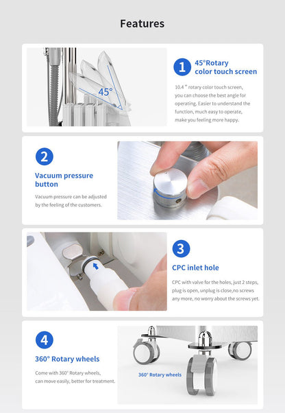 Shape Tactics Dual-Handle Cooling Cavitation & RF Contouring System