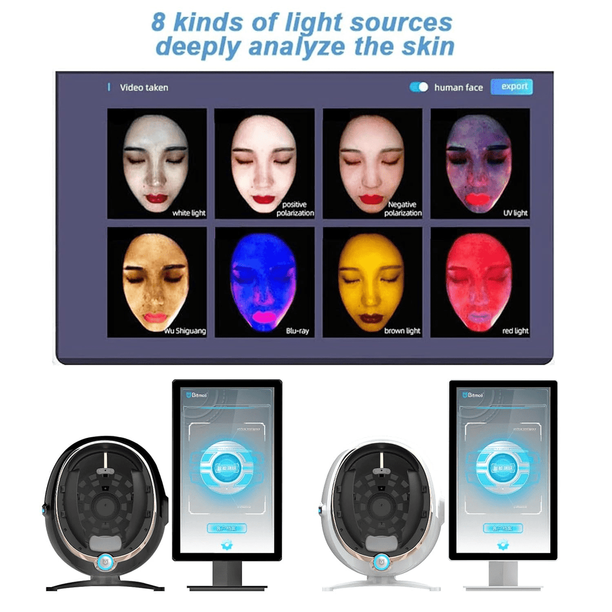Shape Tactics ProMax 3D AI Face Skin Analyzer