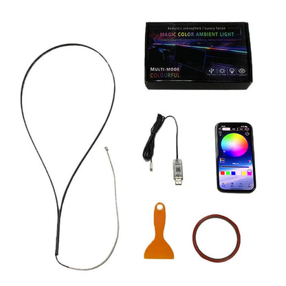 Streamer LED Ambient Light for Model 3/Y (2020-Present) | App Controlled