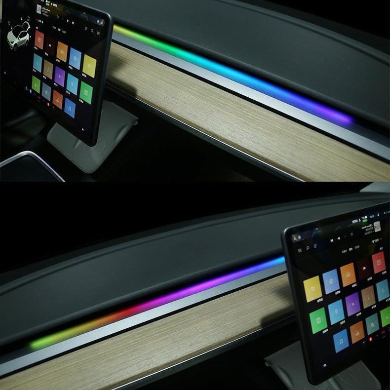 Streamer LED Ambient Light for Model 3/Y (2020-Present) | App Controlled