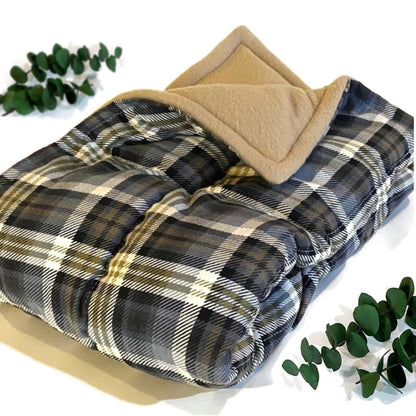 XL Microwavable Blanket, Huge Heating Pad, Rice and Flax Filled