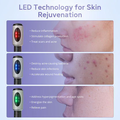 Shape Tactics Multi-Light LED Roller Treatment Device